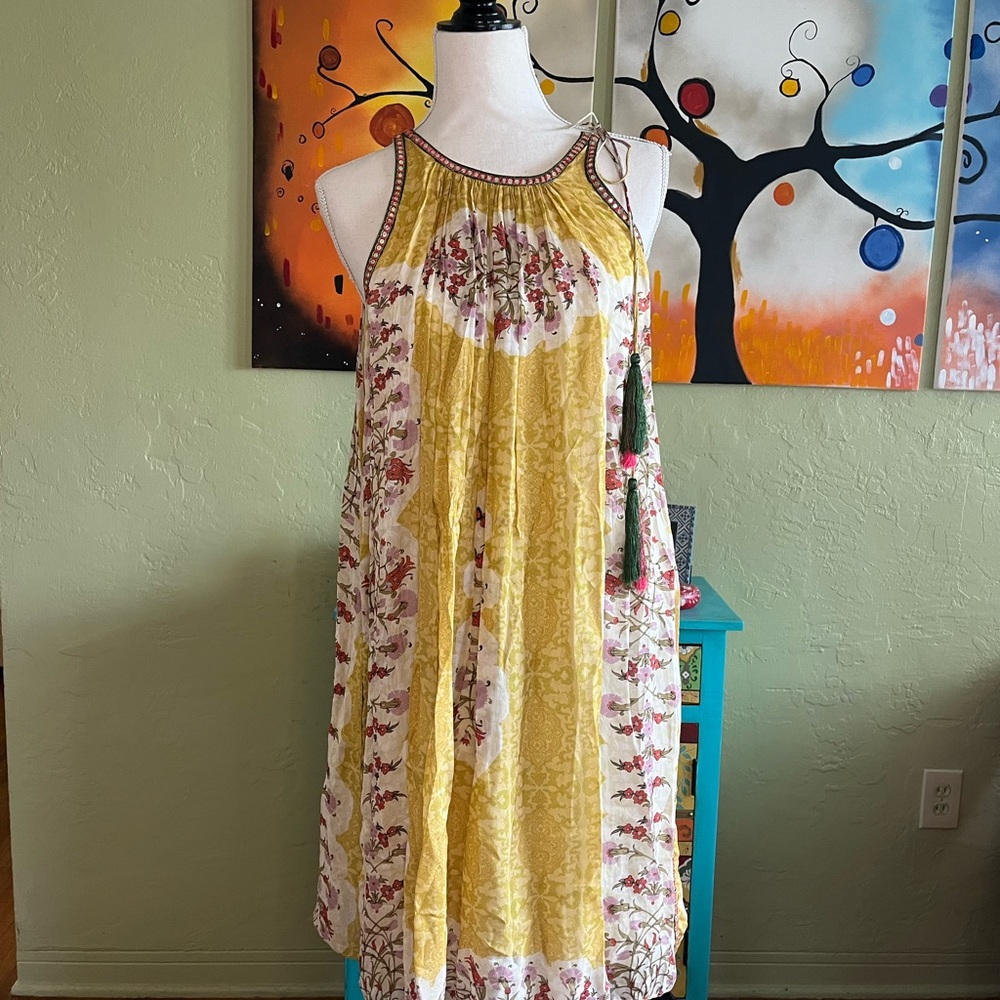 Bhanuni Jyoti Anthropologie Soleil MP Swing Dress